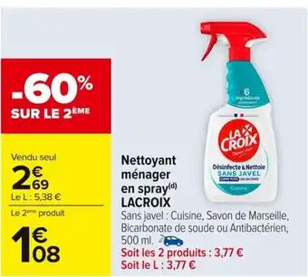 LACROIX Nettoyant ménager en spray 500 ml