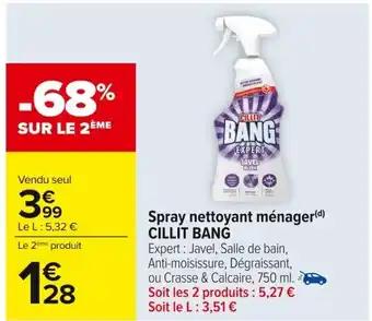 CILLIT BANG Spray nettoyant ménager 750 ml
