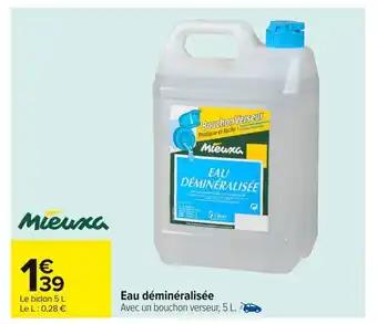 MIEUXA Eau déminéralisée 5 L