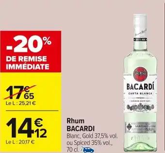 Promotion Exclusives de 1
Bacardi : Découvrez l'Offre incontournable