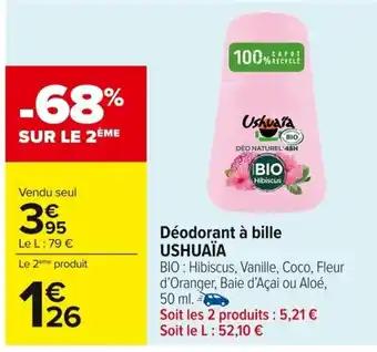 USHUAÏA Déodorant à bille 50 ml