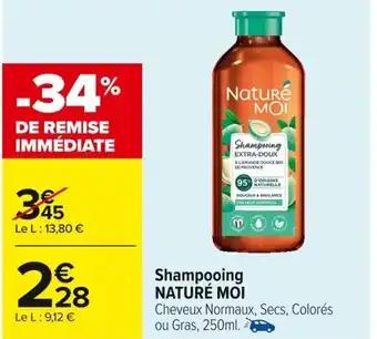 NATURÉ MOI Shampooing 250 ml
