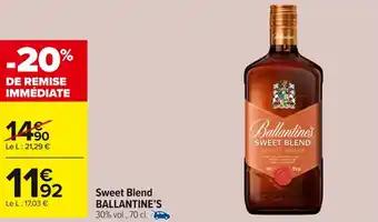 BALLANTINE'S Sweet Blend 70 cl