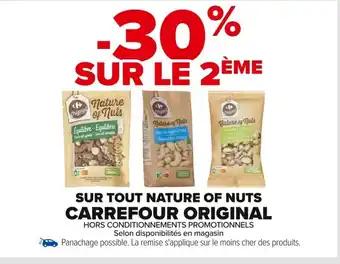 CARREFOUR ORIGINAL Sur tout nature of nuts