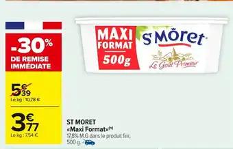 ST MORET Maxi Format 500 g