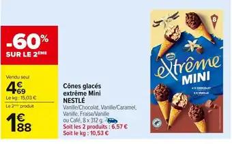 Promotion Exclusives de 3
Cones glaces : Découvrez l'Offre incontournable