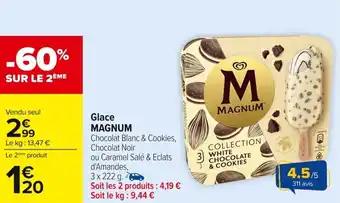 MAGNUM Glace 3 x 222 g