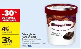HAAGEN-DAZS Crème glacée 400 g