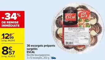 Promotion Exclusives de 2
Escargots surgelés : Découvrez l'Offre incontournable