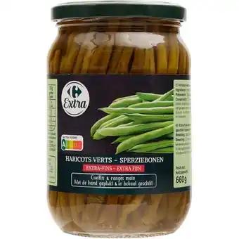CARREFOUR EXTRA Haricots verts extra-fins 345 g