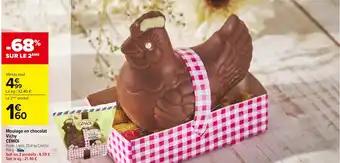 CÉMOI Moulage en chocolat Vichy 154 g