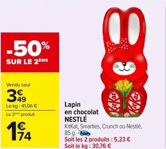 NESTLÉ Lapin en chocolat 85 g