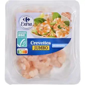 CARREFOUR EXTRA Crevettes Jumbo ASC 100 g