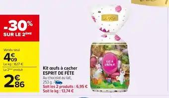 ESPRIT DE FÊTE Kit œufs à cacher 253 g