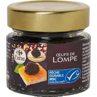CARREFOUR EXTRA Œufs de lompe MSC 80 g