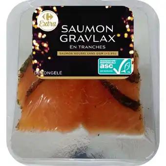 CARREFOUR EXTRA Saumon Gravlax ASC 100 g