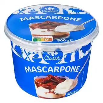 CARREFOUR CLASSIC' Mascarpone 500 g