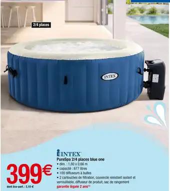 INTEX PureSpa 2/4 places blue one