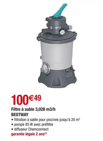 BESTWAY Filtre à sable 3,028 m3/h