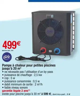 Promotion Exclusives de 2
Pompe à chaleur : Découvrez l'Offre incontournable
