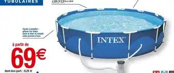 INTEX Piscine Tubulaires