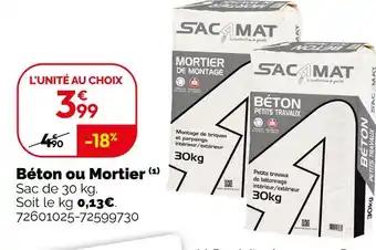 Promotion Exclusives de 16
Beton : Découvrez l'Offre incontournable
