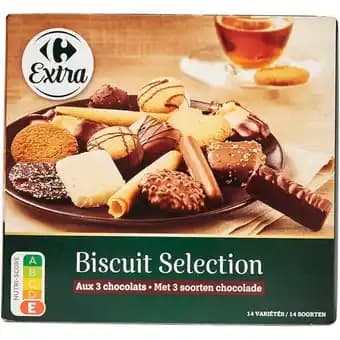 CARREFOUR EXTRA Assortiment de biscuit sélection
