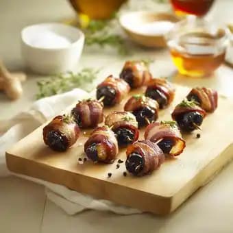 12 bouchées apéritives aux pruneaux et lard fumé CARREFOUR Le Marché