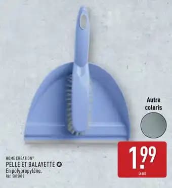 HOME CREATION® Pelle et balayette