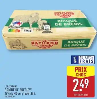 LE PATURON Brique de brebis 150 g