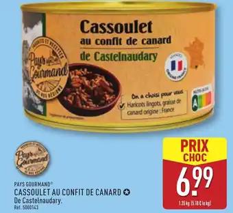 PAYS GOURMAND® Cassoulet au confit de canard 1.35 kg