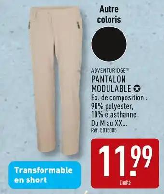 ADVENTURIDGE Pantalon modulable