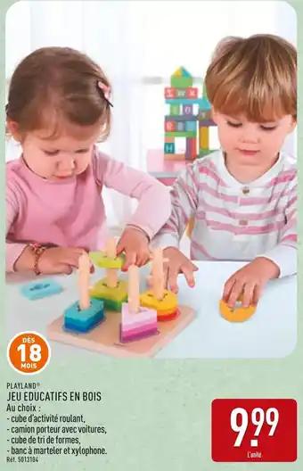 Playland Jeu educatifs en bois