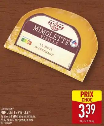 LE PATURON Mimolette vieille