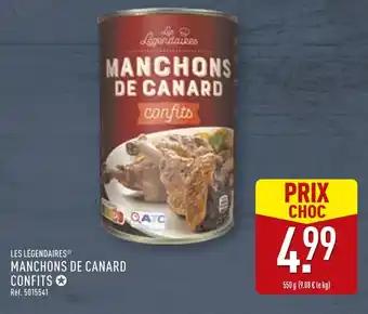 Les légendaires Manchons de canard confits