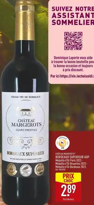 CHÂTEAU MARGEROTS Bordeaux superieur aop