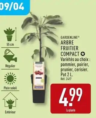 GARDENLINE Arbre fruitier compact