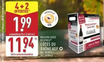MAISON LOUIS DESPRES Côtes du Rhône AOP