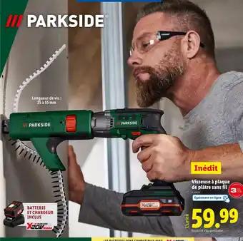 Visseuse à plaque de plâtre sans fil