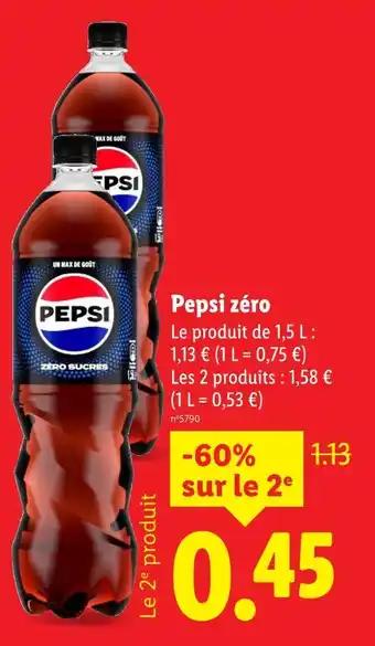 Promotion Exclusives de 2
Pepsi : Découvrez l'Offre incontournable