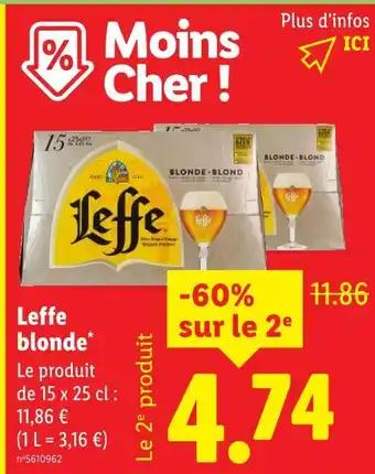 Promotion Exclusives de 23
Blonde : Découvrez l'Offre incontournable