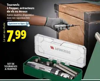 PARKSIDE Tournevis à frapper, extracteurs de vis ou écrous