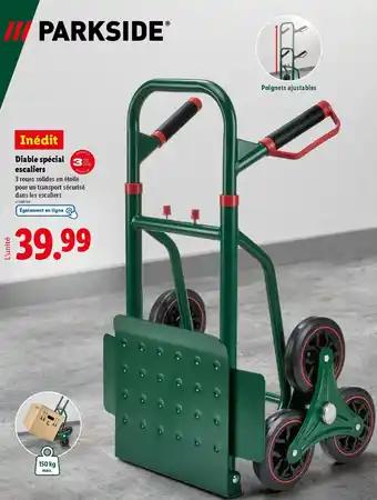 PARKSIDE Diable spécial escaliers