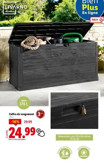 LIVARNO HOME Coffre de rangement
