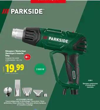 PARKSIDE Décapeur / Désherbeur thermique à manche long