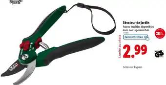 PARKSIDE Sécateur de jardin