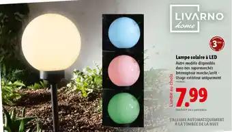LIVARNO HOME Lampe solaire à LED