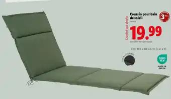 Coussin pour bain de soleil