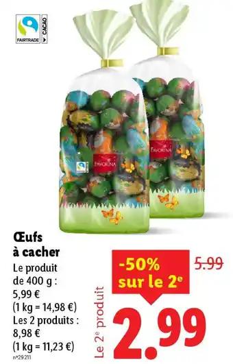 FAVORINA Œufs à cacher 400 g