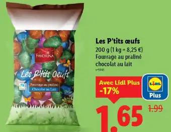 FAVORINA Les P'tits œufs 200 g